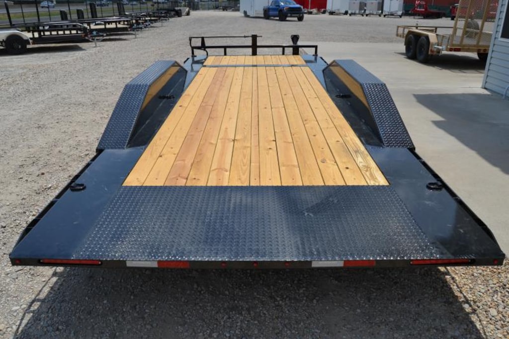 New 2025 PJ TILT 20' long 16' tilt w/ 4' stationary HEAVY DUTY HAULING