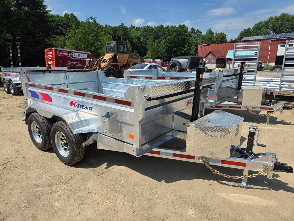 New 2026 K-TRAIL DUMP TRAILER 6X10 10' Dump Trailer