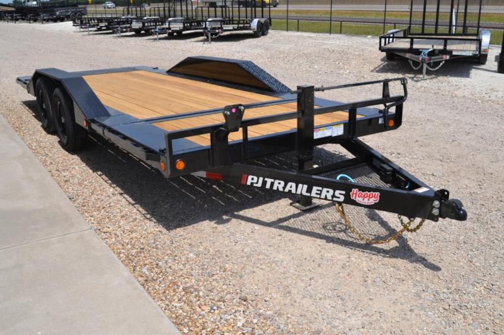 New 2025 PJ TILT 20' long 16' tilt w/ 4' stationary HEAVY DUTY HAULING