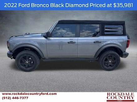 2022 Ford Bronco Black Diamond SUV
