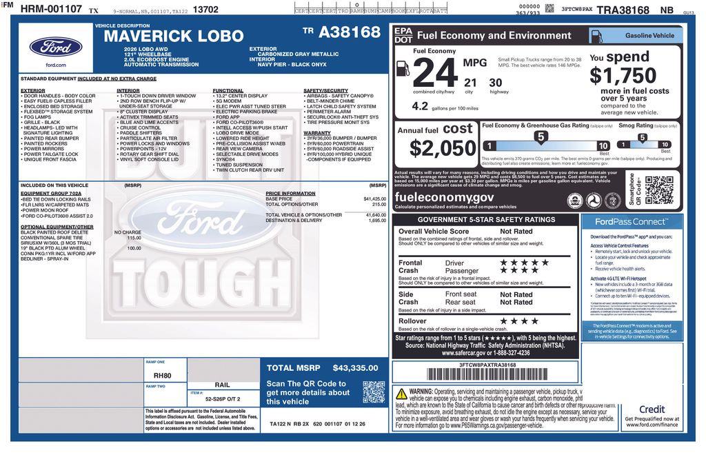 2026 Ford Maverick Lobo Premium - Photo 26