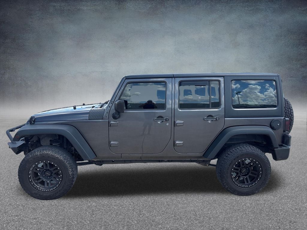 Used 2017 Jeep Wrangler Unlimited Sport with VIN 1C4BJWDG0HL750539 for sale in Rockdale, TX