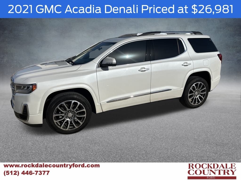Used 2021 GMC Acadia Denali SUV