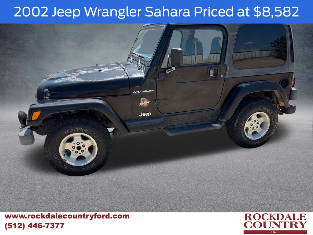Used 2002 Jeep Wrangler Sahara