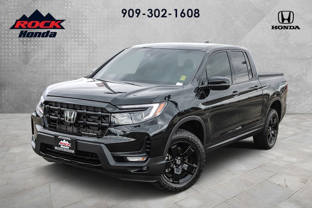 Certified 2025 Honda Ridgeline Black Edition Truck Crew Cab