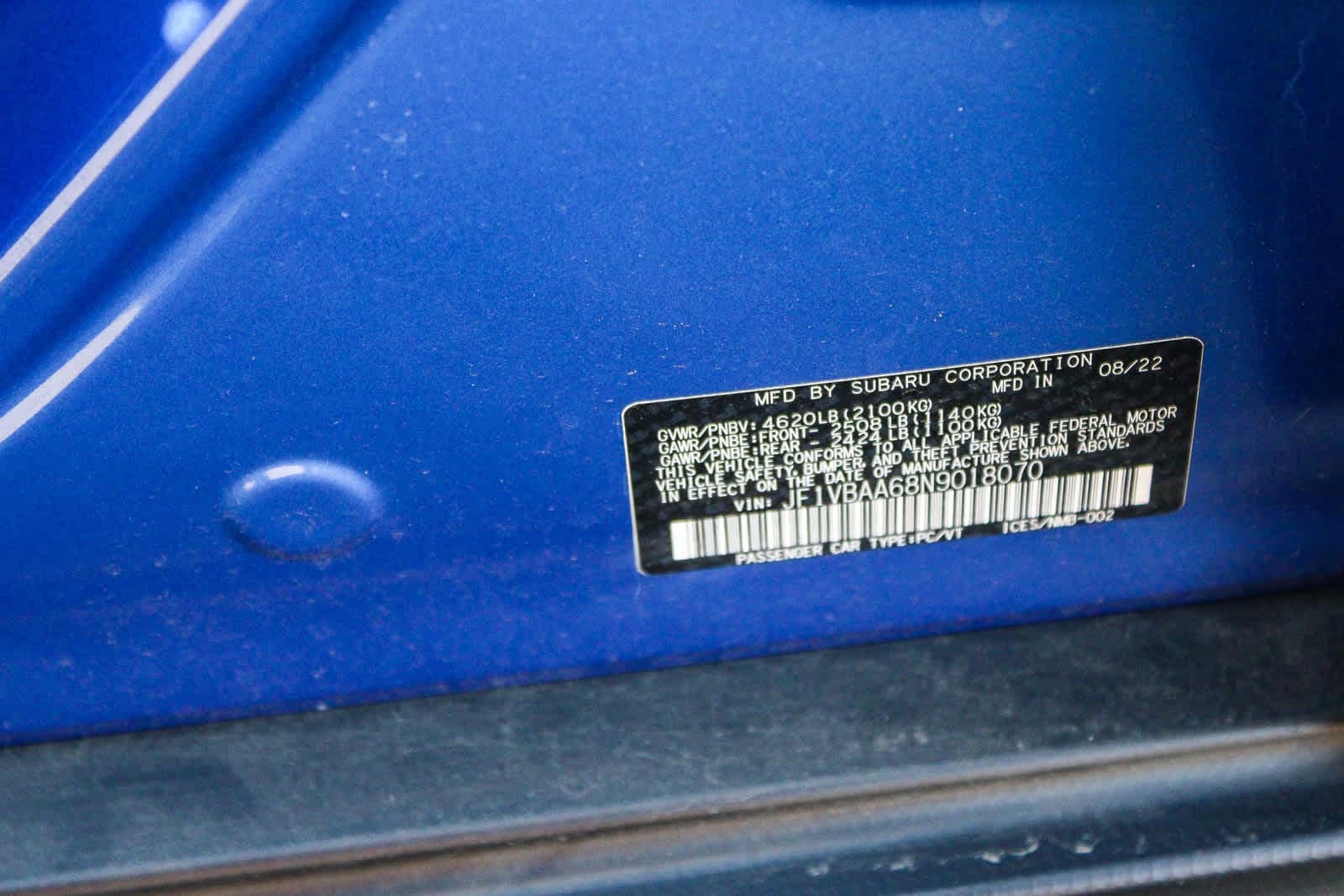 Thumbnail: 2022 Subaru WRX - 26