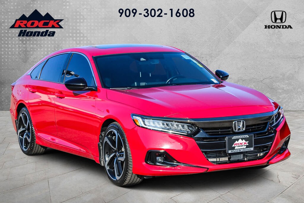 Certified 2022 Honda Accord Sport 2.0T Sedan