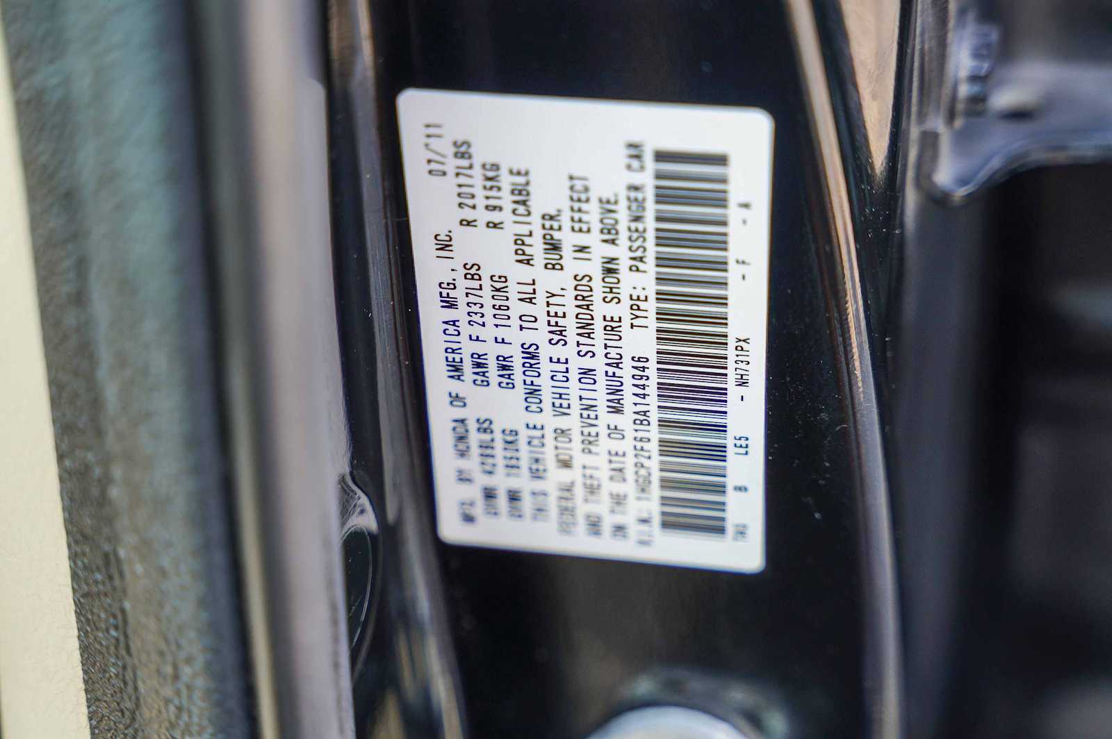 Thumbnail: 2011 Honda Accord - 24