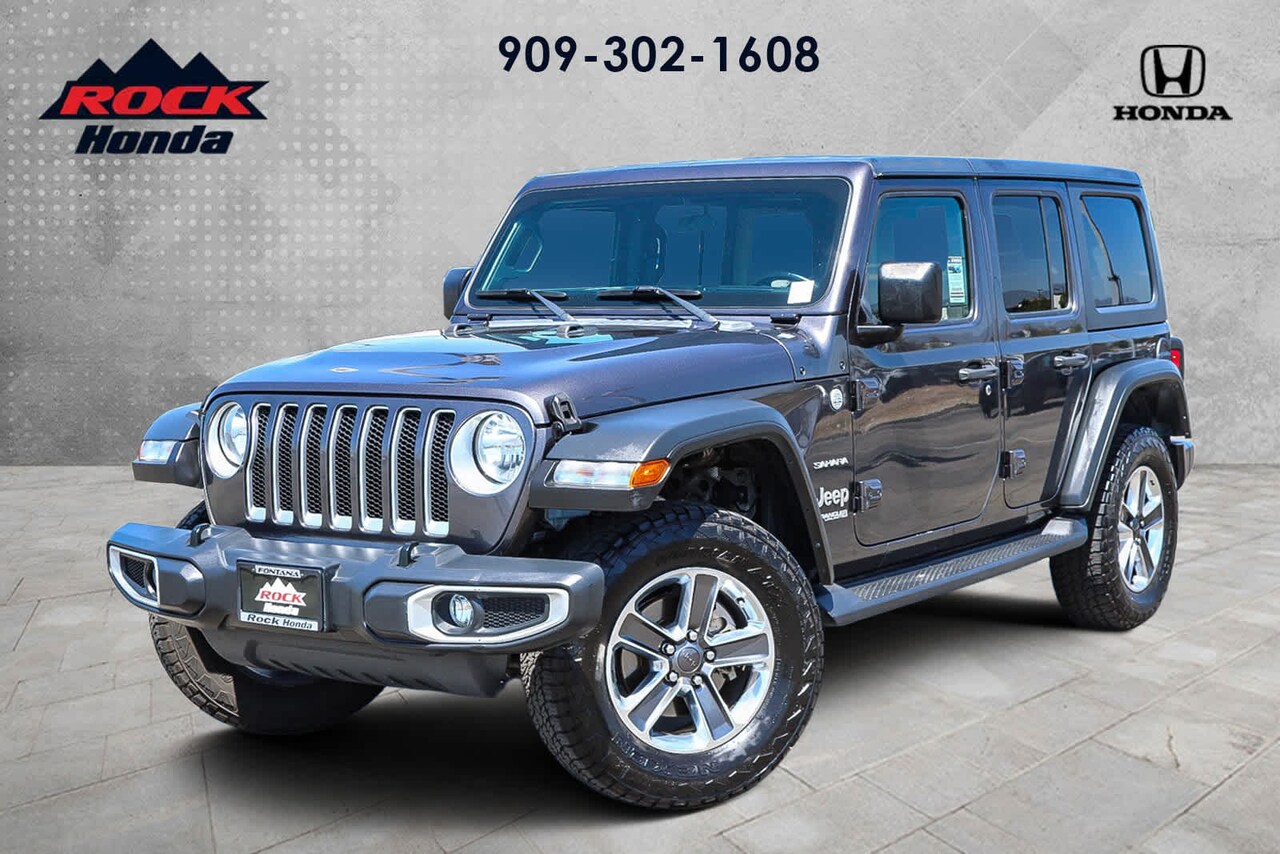 2020 Jeep Wrangler Unlimited Sahara — photo 1 of 24
