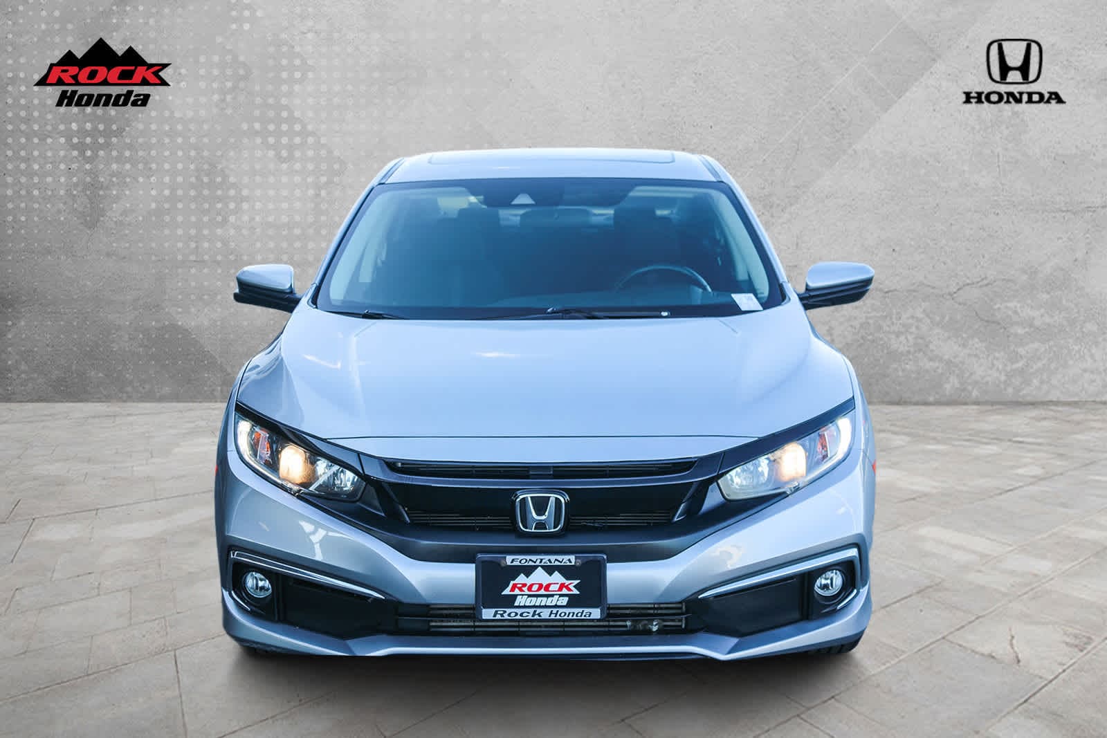 Certified 2020 Honda Civic EX with VIN 19XFC1F3XLE217558 for sale in Fontana, CA