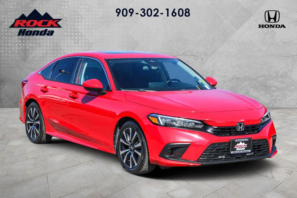 Certified 2022 Honda Civic EX Sedan