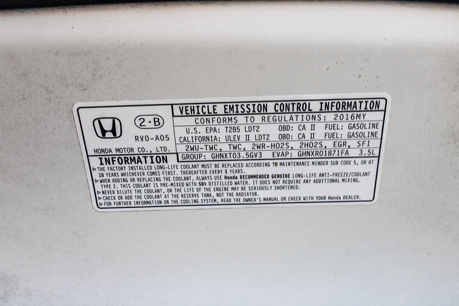 Thumbnail: 2016 Honda Odyssey - 27