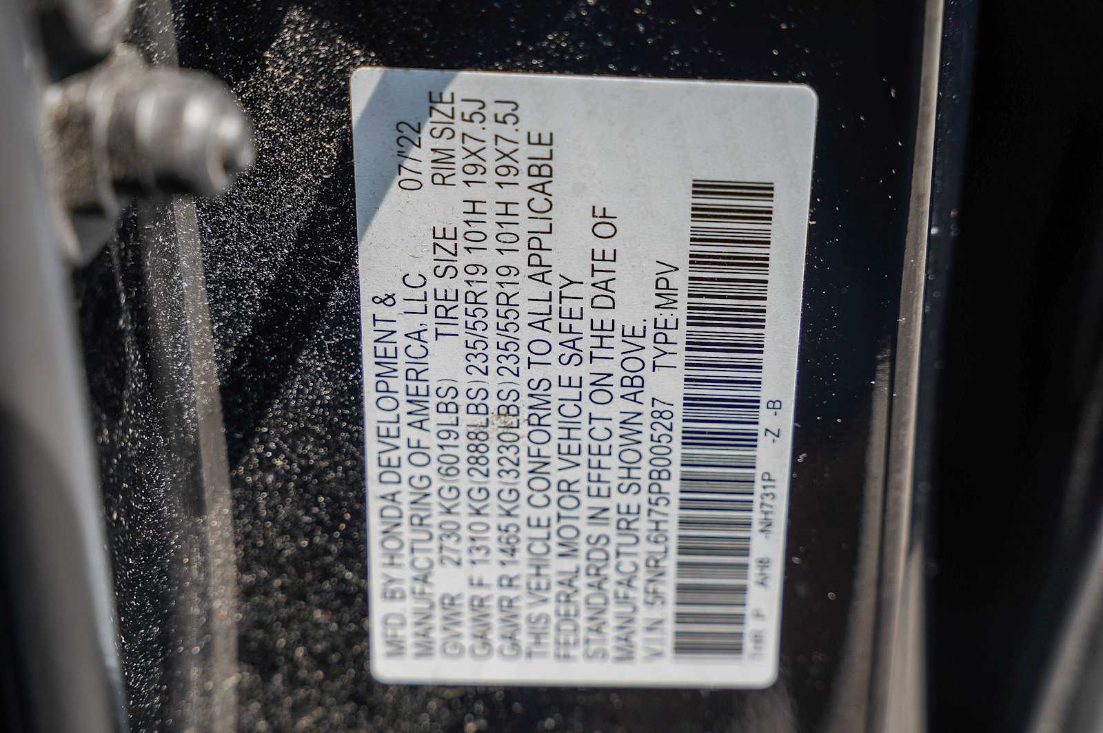Thumbnail: 2023 Honda Odyssey - 28