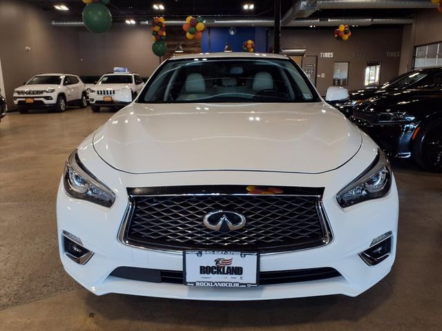 Used 2019 INFINITI Q50 LUXE with VIN JN1EV7ARXKM591336 for sale in Nanuet, NY