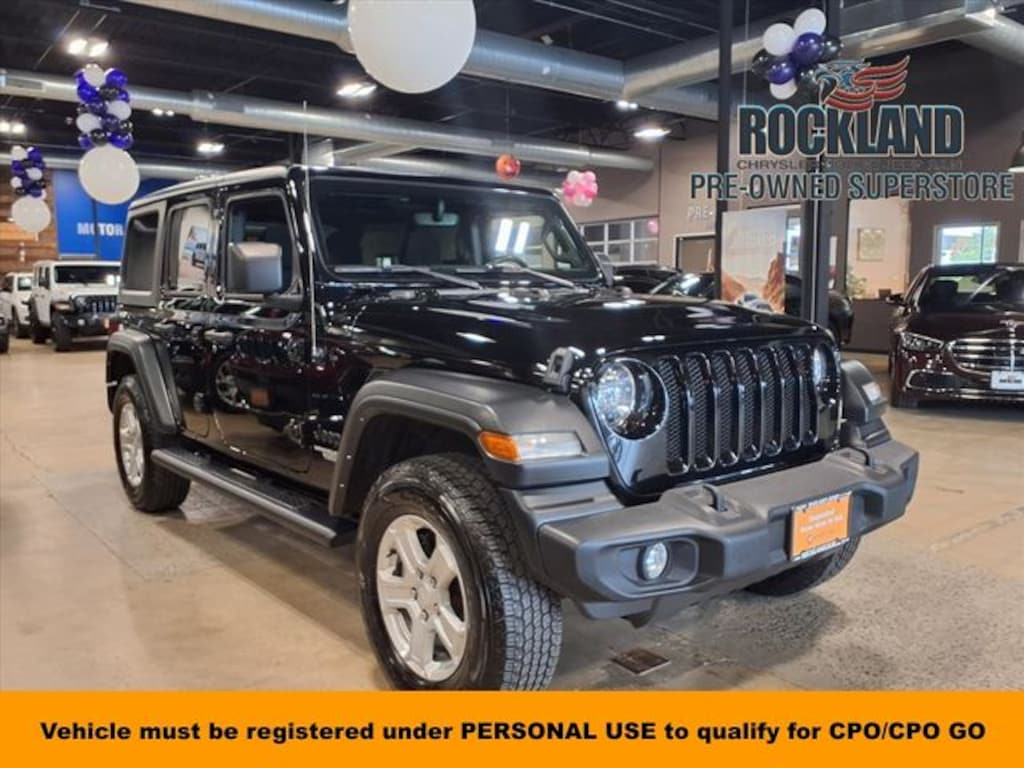 Used 2021 Jeep Wrangler Unlimited Sport S SUV