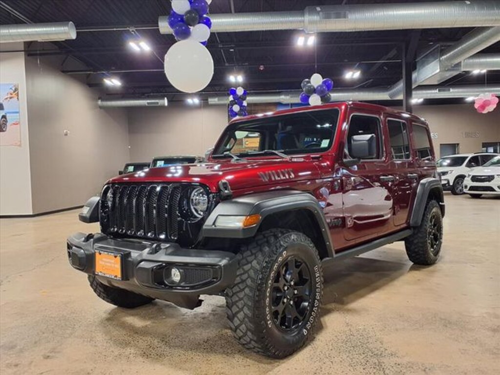 Used 2021 Jeep Wrangler Unlimited Willys SUV