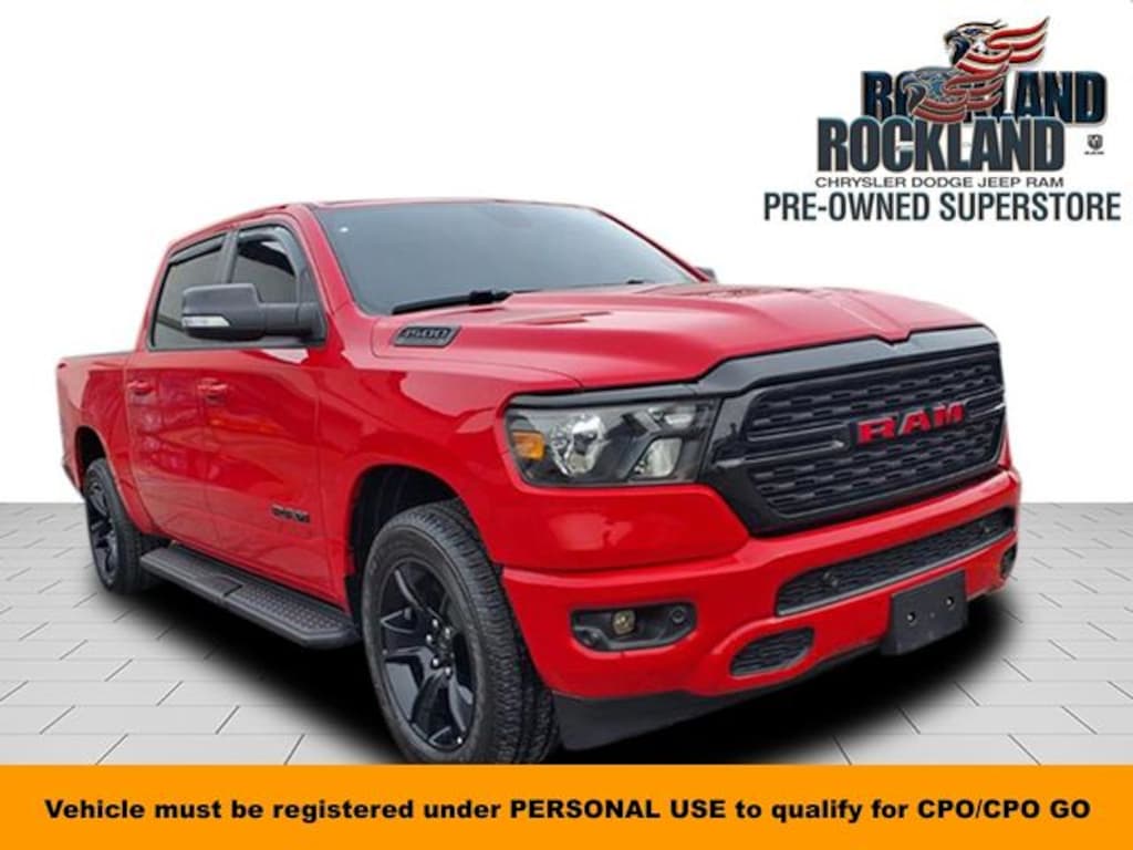 Certified 2022 Ram 1500 Big Horn/Lone Star Truck Crew Cab