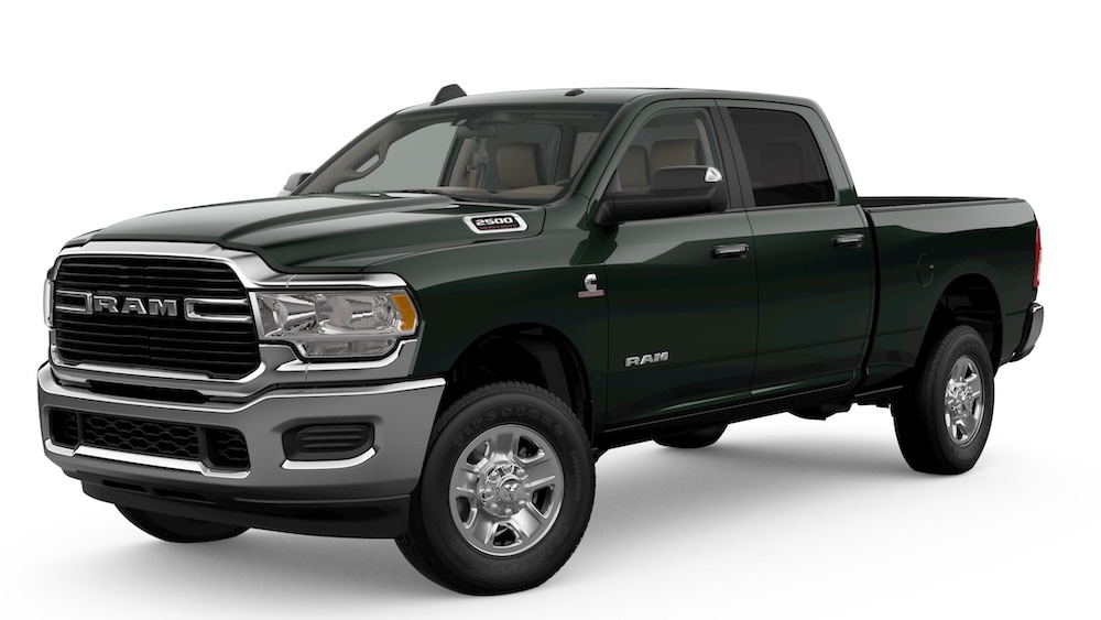 2020 Ram 2500 Green