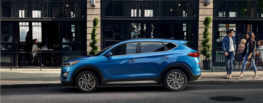 2020 Hyundai Tucson Side Exterior Profile