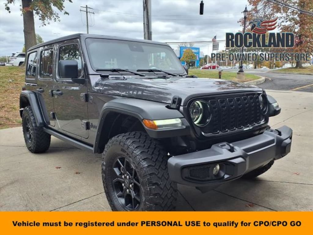 Certified 2024 Jeep Wrangler Sport SUV