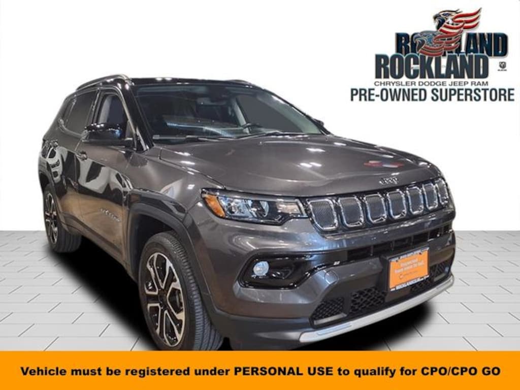Certified 2022 Jeep Compass Limited SUV