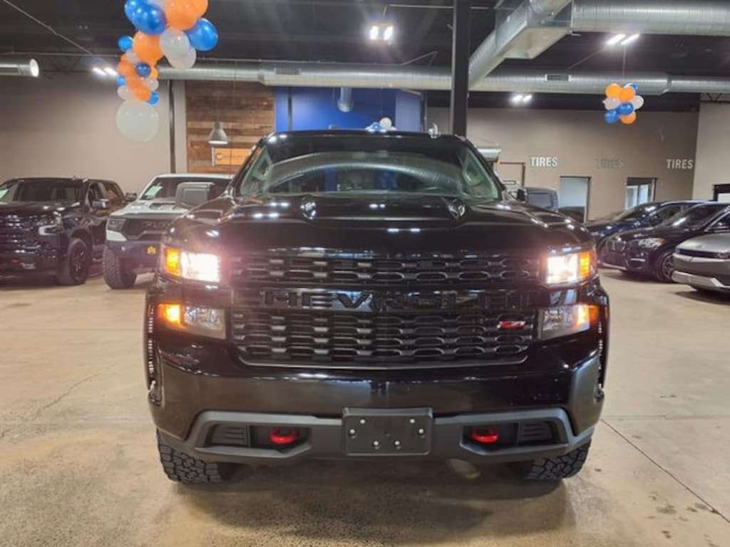 Used 2021 Chevrolet Silverado 1500 Custom Trail Boss Truck Crew Cab