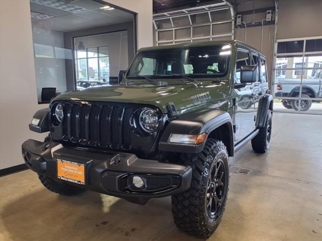 Certified 2021 Jeep Wrangler Unlimited Sport SUV