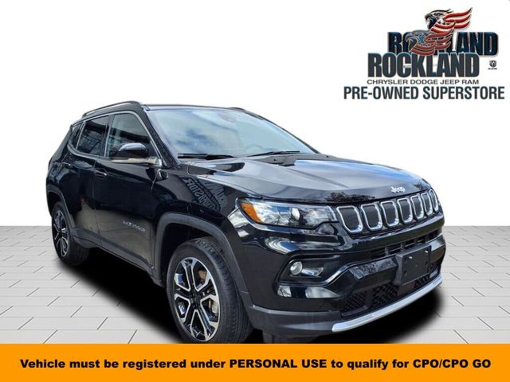 Certified 2022 Jeep Compass Limited SUV
