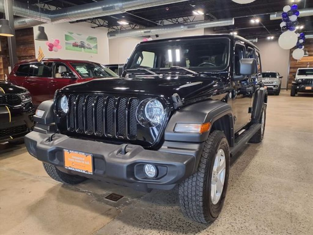 Certified 2021 Jeep Wrangler Unlimited Sport SUV