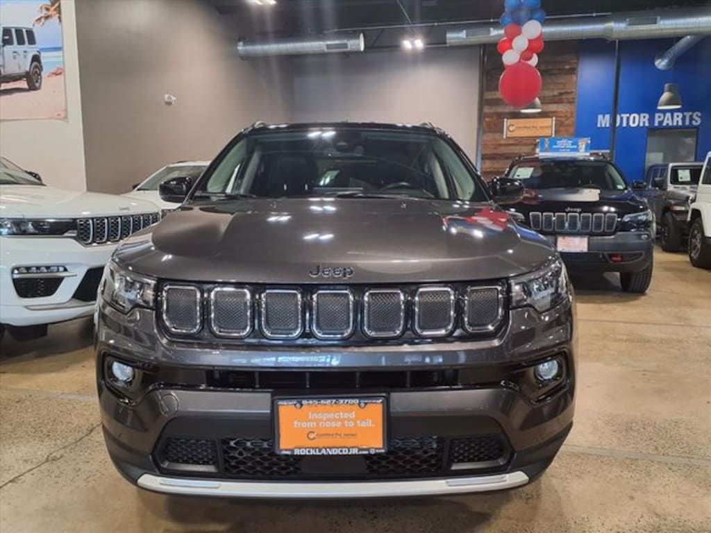 Certified 2022 Jeep Compass Limited SUV