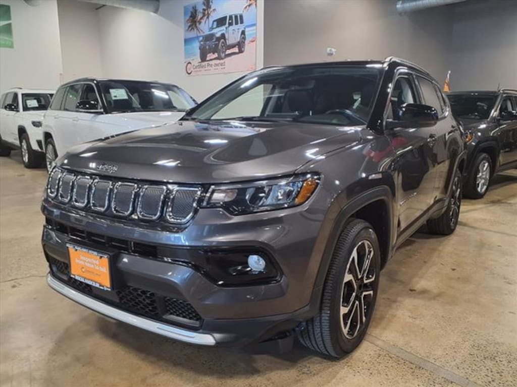 Certified 2022 Jeep Compass Limited SUV