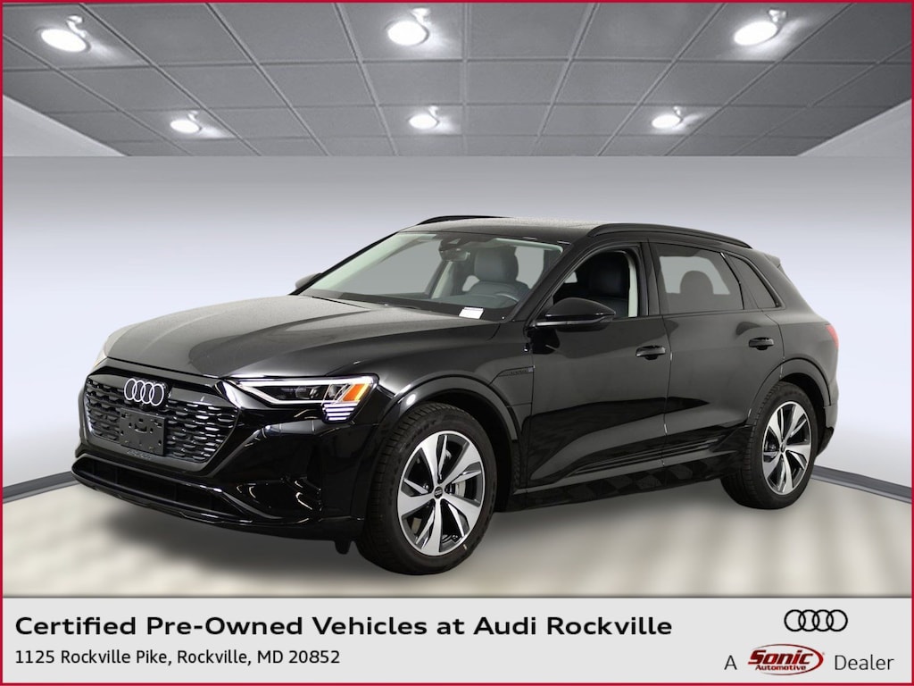 Certified 2024 Audi Q8 e-tron Premium SUV