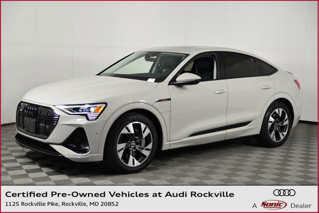 Used 2022 Audi e-tron Sportback S line Premium SUV for sale in Rockville, MD
