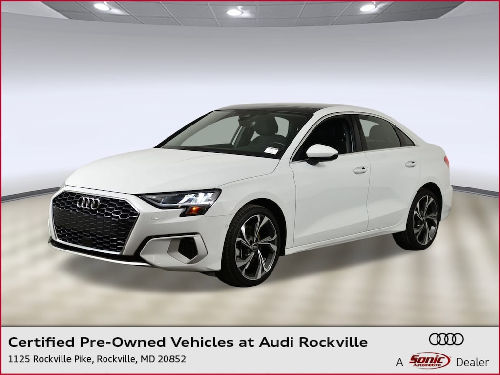 Certified 2022 Audi A3 Premium Sedan