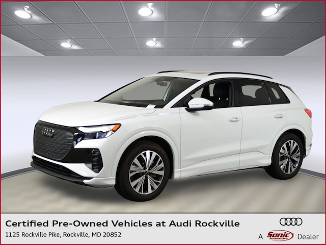 Used 2025 Audi Q4 e-tron Premium Plus SUV for sale in Rockville, MD