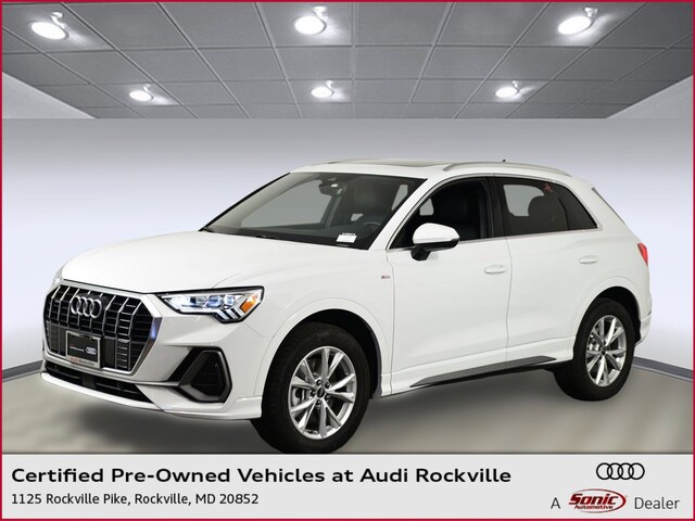 Used 2025 Audi Q3 S line Premium SUV for sale in Rockville, MD