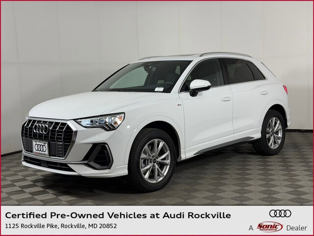 Used 2025 Audi Q3 S line Premium SUV for sale in Rockville, MD