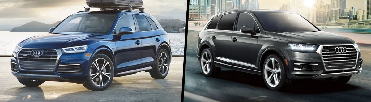 2019 Audi Q5 vs 2019 Audi Q7