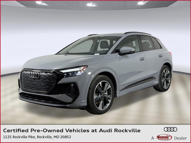 Used 2024 Audi Q4 e-tron Premium SUV for sale in Rockville, MD