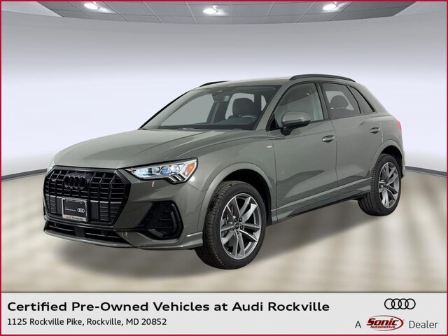 Used 2025 Audi Q3 S line Premium SUV for sale in Rockville, MD