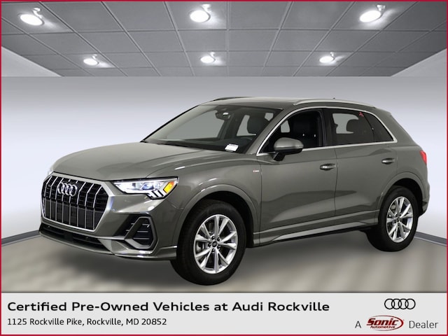 Used 2025 Audi Q3 S line Premium SUV for sale in Rockville, MD