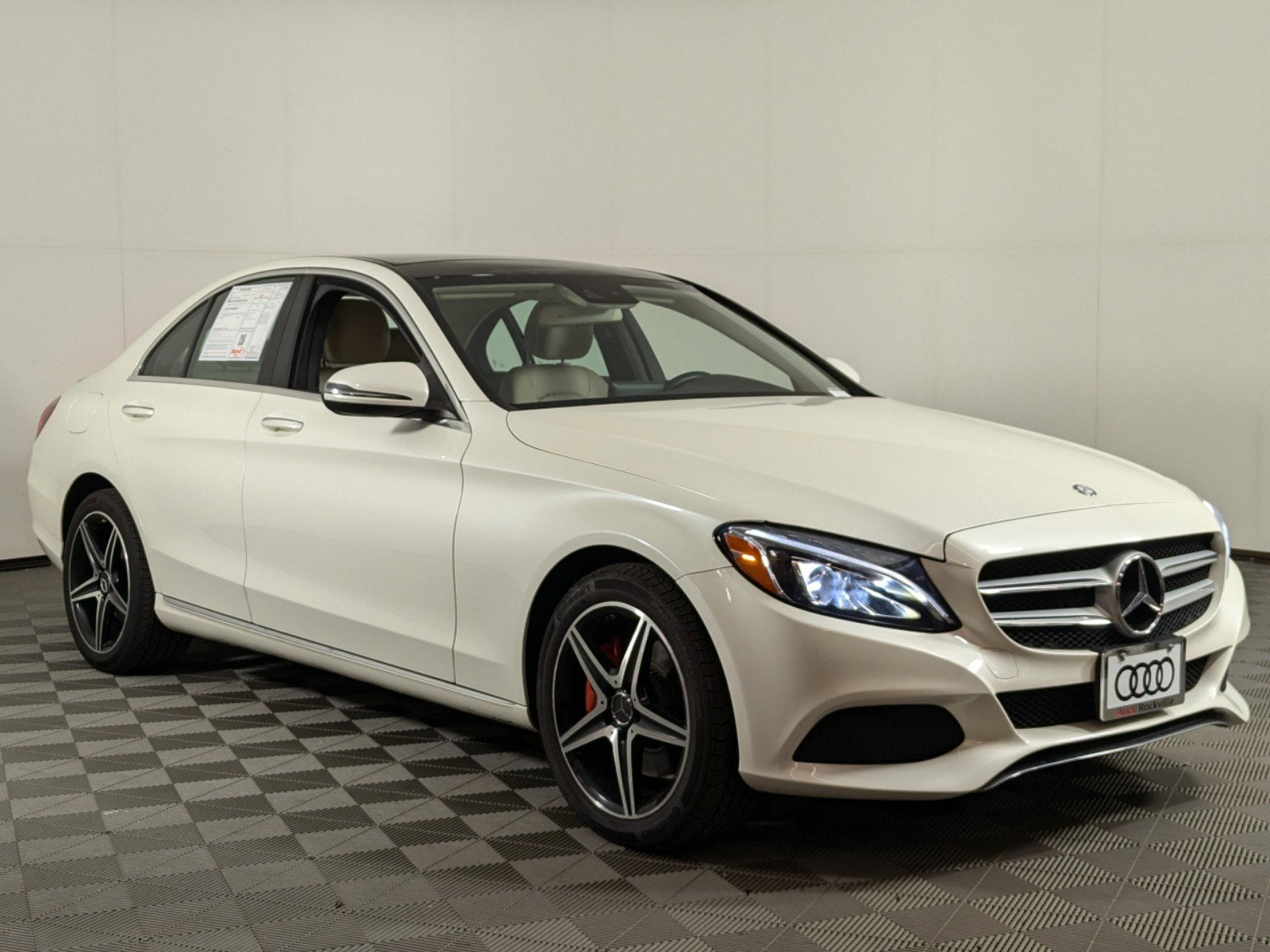 Used 2016 Mercedes-Benz C-Class C300 with VIN WDDWF4KB4GR143916 for sale in Rockville, MD