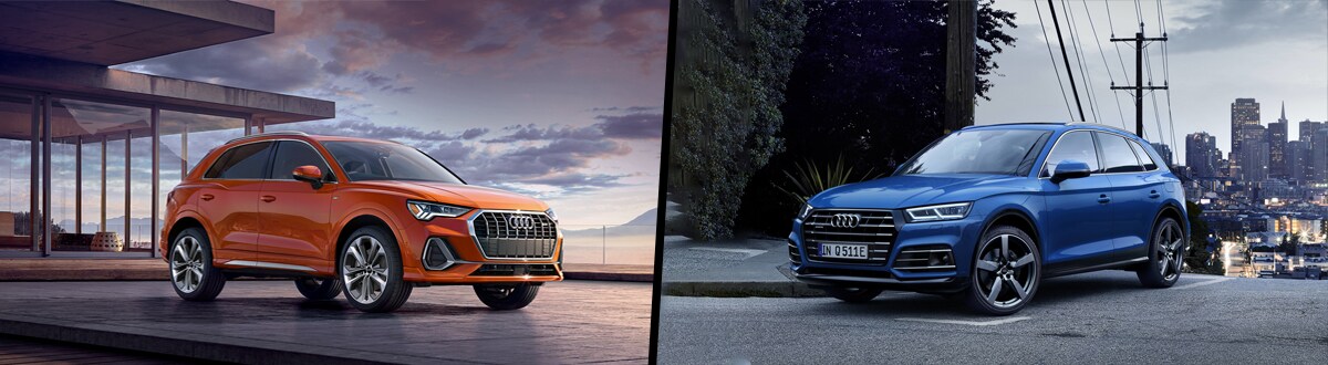 2020 Audi Q3 vs 2020 Audi Q5