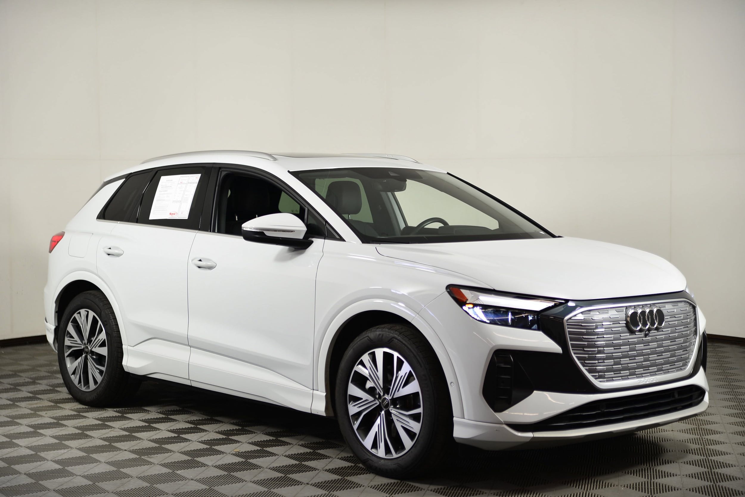 Used 2023 Audi Q4 e-tron Premium Plus with VIN WA1BCBFZ9PP021233 for sale in Rockville, MD