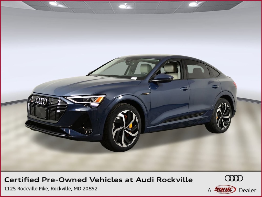 Certified 2022 Audi e-tron Sportback S line Premium Plus SUV