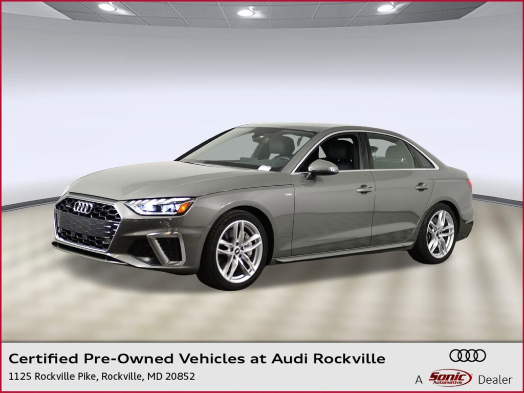Certified 2023 Audi A4 S line Premium Sedan