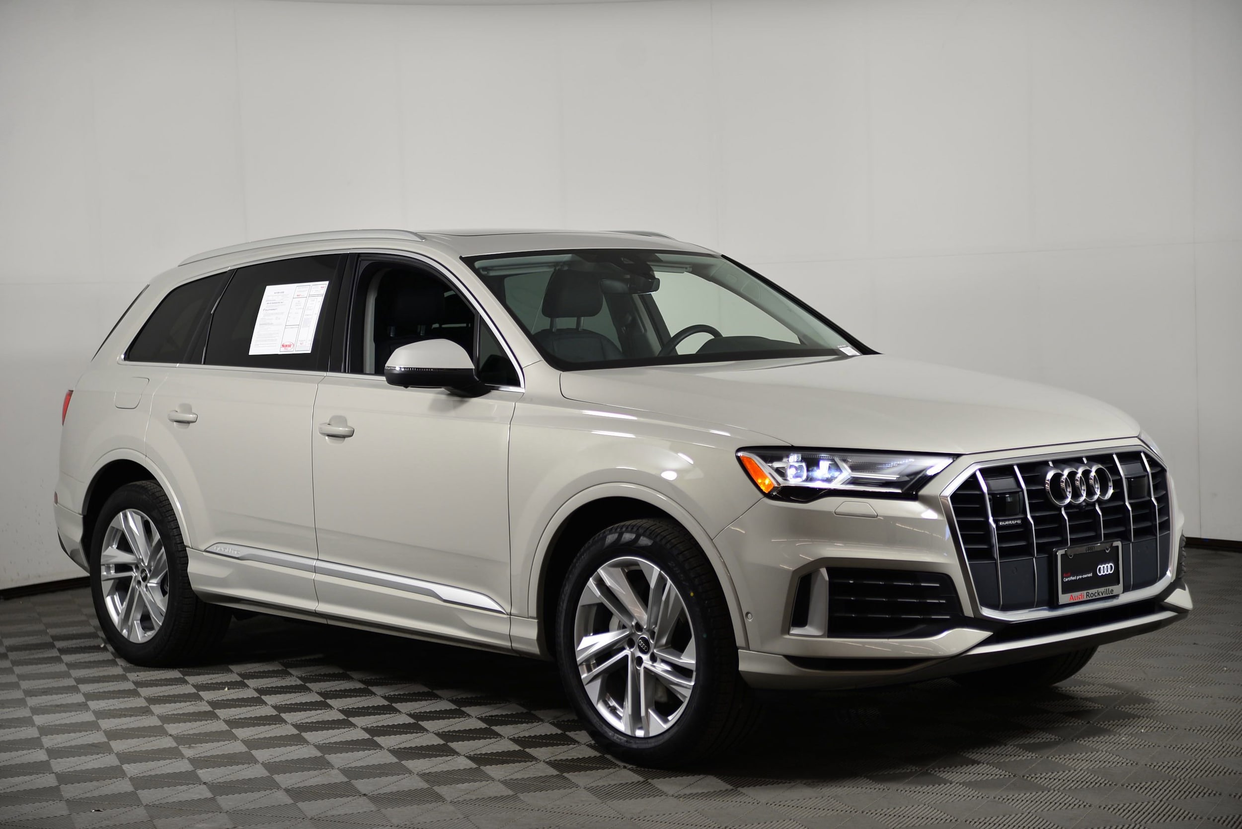 Certified 2022 Audi Q7 Premium Plus with VIN WA1LXBF73ND014641 for sale in Rockville, MD