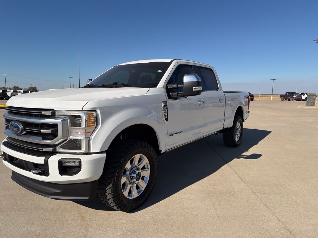 Used 2021 Ford F-250 Super Duty Platinum with VIN 1FT8W2BT5MED69613 for sale in Little Rock