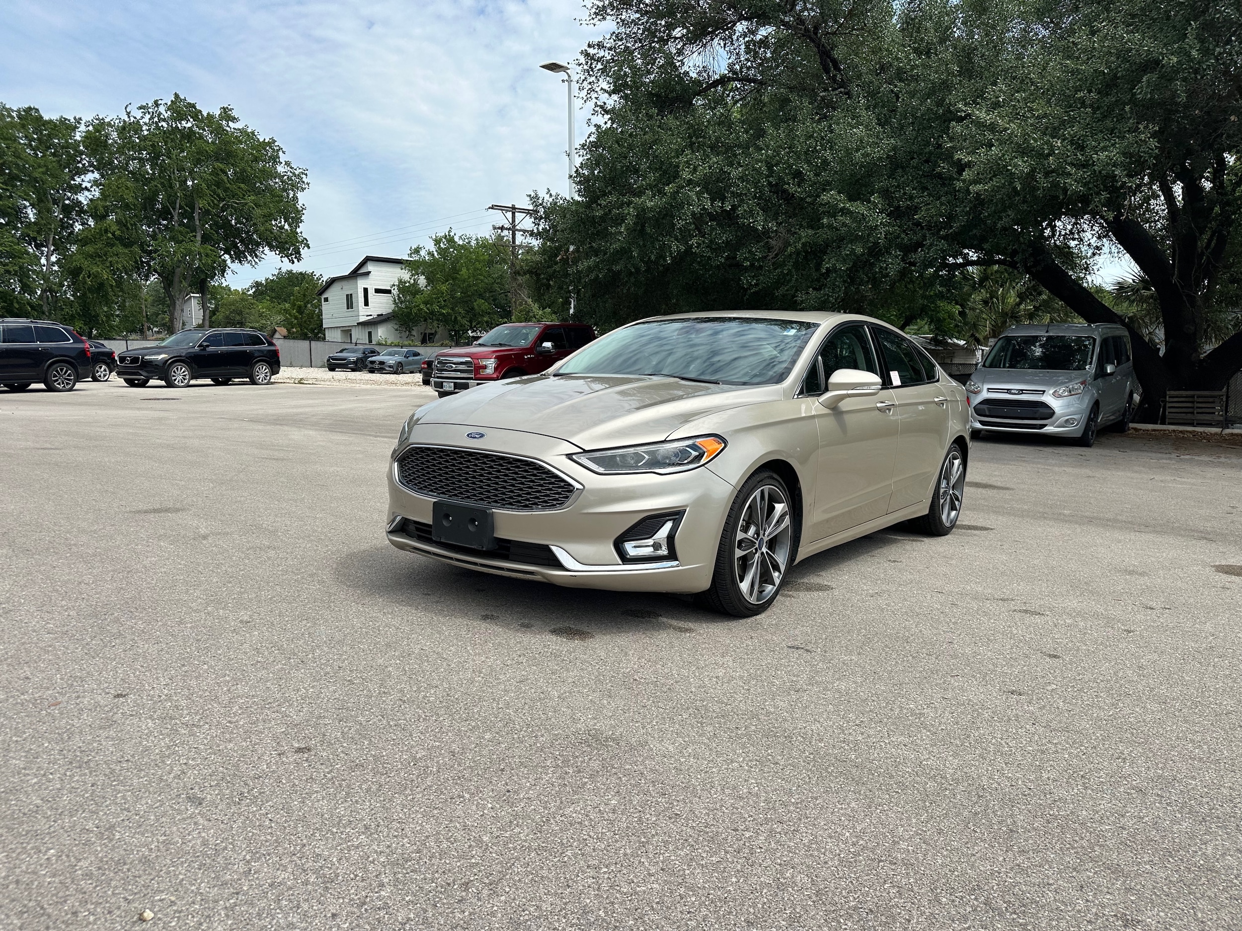 Used 2019 Ford Fusion Titanium with VIN 3FA6P0K95KR271159 for sale in Austin, TX