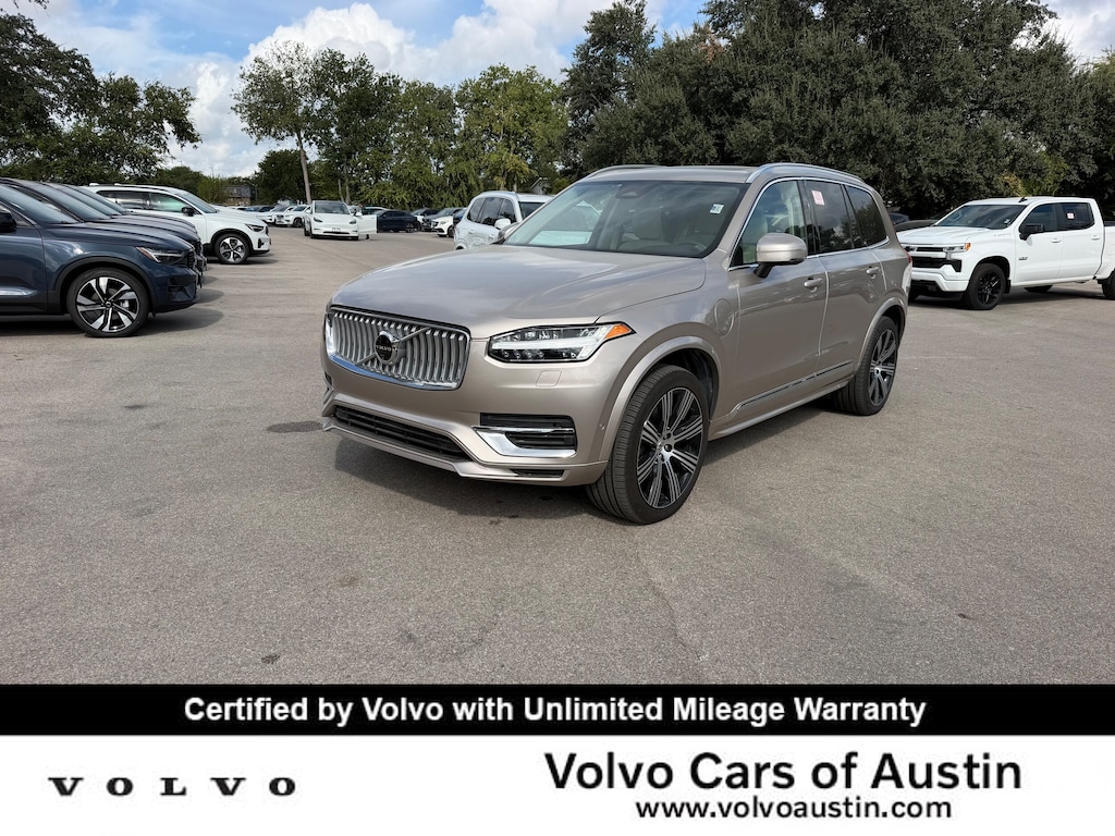 Certified 2025 Volvo XC90 plug-in hybrid T8 Plus 6-Seater SUV